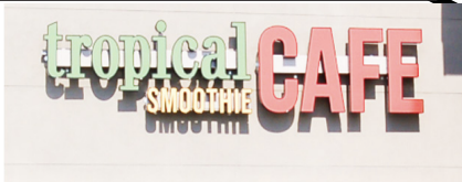 Over the past few months, Liberty has inroduced
multiple new drink places. Overflow Coffee (left)
Scooters (middle) and Tropical Smoothie Cafe
(right).“Tropical smoothie cafe is great. I get free
drinks for a year,” senior Cate Hamilton said. Photos
by Tyler Hollinberger